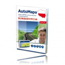 AutoMapa Subskrypcja Polski XL