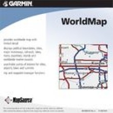 010-10215-01 GARMIN MapSource Worldmap