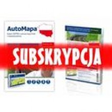 AUTOMAPA POLSKA XL - roczna subskrypcja na aktualizacje
