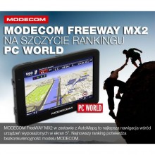 MODECOM NAWIGACJA GPS FreeWAY MX2 5' + AutoMapa Polska NAV-FREEWAYMX2-PL-PA