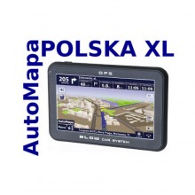 NAWIGACJA BLOW GPS43YBT + AUTOMAPA POLSKA XL
