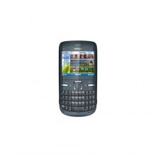 Telefon komorkowy Nokia C3 Black Photo/BT/MP3/QWERTY