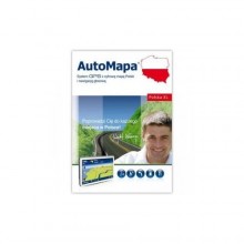 AutoMapa Polski XL 6.2 BOX + karta 2GB
