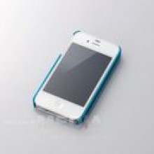 Shell Cover & folia ochronna iPhone 4, blue
