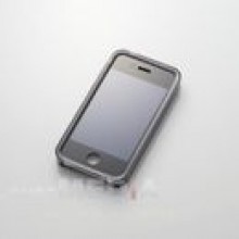 TPU Cover & folia ochronna iPhone 4, black