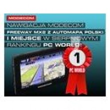MODECOM FreeWAY MX2, nawigacja + AutoMapa Polski XL