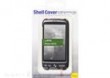 Shell Cover & folia HTC Desire, black