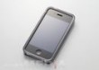 TPU Cover & folia ochronna iPhone 4, black
